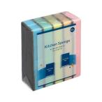 （まとめ）TANOSEE ミニキッチンスポンジハード 1セット（100個：20個×5パック）〔×10セット〕爆買