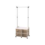  вешалка / одежда место хранения (4W type ) 66×44.5×159.5cm сделано в Японии выдвижной ящик с роликами . вешалка box (.. bed салон ). покупка 