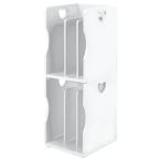 (2 шт. комплект ) книжка подставка книга@ установить примерно ширина 24.5× глубина 25.5× высота 34.5cm белый A4 размер возможно старт  King living . покупка 