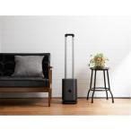 ツイン エアー サーキュレーター 約幅205mm ブラック 空気清浄 UV照射機能付き 首振り機能 オフタイマー機能 風量調節9段階爆買