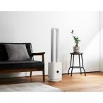 ツイン エアー サーキュレーター 約幅205mm ホワイト 空気清浄 UV照射機能付き 首振り機能 オフタイマー機能 風量調節9段階爆買