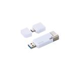  Elecom Lightning коннектор установка USB3.2 Gen1 память MF-LGU3B256GWH белый . покупка 