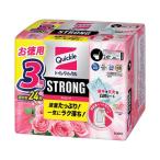 （まとめ） 花王トイレクイックル STRONG プレミアムローズの香り つめかえ用 1パック（24枚） 〔×2セット〕爆買