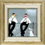 ユーパワー ジェニファー・ヴェルニー=フランクス Gel加工 アートフレーム 「グッド チャット」爆買