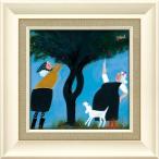 ユーパワー ジェニファー・ヴェルニー=フランクス Gel加工 アートフレーム 「チームワーク」爆買