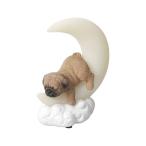 . камень be потребности Moonlight Pug (10×6×13.3cm* поли resin * кнопка батарейка 3 шт есть ) 1058-070. покупка 