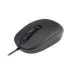 Digio проводной тихий звук 3 кнопка BlueLED мышь простой подключение черный MUS-UKT253 массовая закупка . покупка отметка ..PC периферийные устройства 