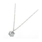 プラチナ(PT900) 0.4ct ダイヤモンドペンダント/ネックレス(鑑別書付き) 爆買