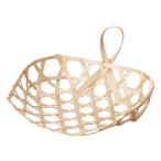 かご 即納可 カゴ バスケット ギフト ラッピング 容器 竹 2807 w8 d8 h2(4)cm