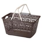 かご 即納可 カゴ　バスケット　収納　買い物かご　ショッピングバッグ　ランドリー F100B ｗ48 ｄ33 ｈ26cm
