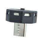 USB LED ライト イルミネーション USB Type-C 調光機能 光センサー LED 5灯 発光 8カラー メモリー機能付き USB給電 簡単取付 明るさ調整 自動点灯 小型 車内 車