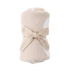  Bear foot Dream z покрывало одеяло постельные принадлежности baby COZYCHIC SCALLOPED RECEIVING BLANKET BAREFOOT DREAMS лошадь шланг .. оттенок бежевого 