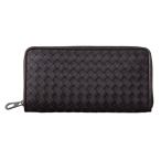 ボッテガヴェネタ 長財布 メンズ&レディース BOTTEGA VENETA ダークブラウン
