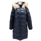 デュベティカ ダウンジャケット レディース DUVETICA フード 40サイズ BLUE/NAVY
