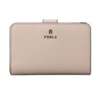 ショッピングフルラ フルラ 二つ折り財布 ミニ財布 レディース FURLA CAMELIA M COMPACT WALLET FURLA レザー ロゴ シンプル ライトピンク系