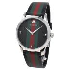 グッチ 腕時計 メンズ&レディース GUCCI アナログ レザーベルト ストライプ柄 マルチカラー/マルチカラー