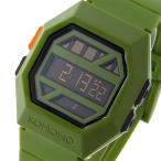 コモノ 腕時計 メンズ Power Grid Army KOMONO デジタル ソーラー グリーン/黒縁