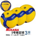 【ネーム加工！追加料金なし】MIKASA バレーボール ミカサ 3個 5号球 2019検定球 V300W
