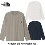 The North Face �U�E�m�[�X�E�t�F�C�X L/S Airy Pocket Tee NT32630 �����O�X���[�u �G�A���[ �|�P�b�g �e�B�[ ����T �m�[�X�t�F�C�X ���K�i�戵�X ���[���֔���