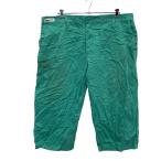 ARC Work * painter's pants W48 изумруд зеленый большой размер большой Silhouette б/у одежда . America скупка 2305-1921