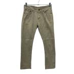 BULL HEAD Denim брюки W31 бежевый хлопок тонкий б/у одежда . America скупка 2311-866