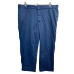 Dickies 874 рабочие брюки W46 Dickies оригинал Fit большой размер темно-синий б/у одежда . America скупка 2312-1028