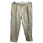 Lee брюки из твила W38 Lee tuck брюки большой размер бежевый хлопок Mexico производства б/у одежда . America скупка 2403-294