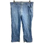 Wrangler длинные брюки W42 Wrangler большой размер голубой Mexico производства б/у одежда . America скупка 2404-597