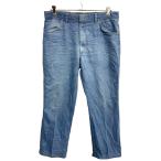 Wrangler длинные брюки W38 Wrangler большой размер голубой Mexico производства б/у одежда . America скупка 2405-1307