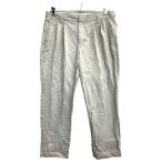 DOCKERS слаксы W36 Docker's relax Fit большой размер "теплый" белый хлопок б/у одежда . America скупка 2406-708