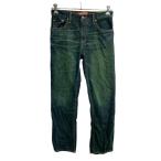 ARIZONA Denim брюки W30 есть zona индиго хлопок Mexico производства б/у одежда . America скупка 2410-178