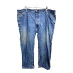 Levi's 550 Denim брюки W52 Levi's relax Fit большой размер голубой хлопок б/у одежда . America скупка 2501-807