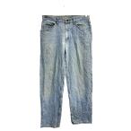 Lee Denim брюки W33 Lee голубой хлопок Mexico производства б/у одежда . America скупка 2502-859