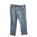 Lee Denim брюки W37 Lee большой размер голубой б/у одежда . America скупка 2502-877