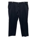 Dickies рабочие брюки 48 Dickies черный Zip выше большой размер Work низ б/у одежда . America скупка 2504-127