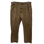 Dickies painter's pants W40 Dickies Brown Zip выше большой размер рабочие брюки б/у одежда . America скупка 2504-140