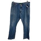 TOMMY JEANS Denim брюки W38 голубой Tommy джинсы Zip выше casual American Casual джинсы б/у одежда . America скупка 2506-1023
