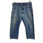 RUSTLER Denim брюки W38 голубой las Large p выше большой размер джинсы casual American Casual б/у одежда . America скупка 2506-766