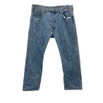 Levi's 501 Denim брюки W38 голубой Levi's кнопка fly большой размер джинсы American Casual casual б/у одежда . America скупка 2507-381
