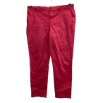 TOMMY HILFIGER рабочие брюки 10 розовый Tommy Hilfiger Zip выше Work хлопок низ б/у одежда . America скупка 2509-46