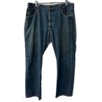 Levi's 501 Denim брюки W40 голубой Levi's большой размер кнопка fly American Casual джинсы Denim хлопок 2601-439