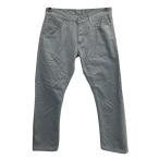 Levi's 514 рабочие брюки W34 светло-серый Levi's Zip выше Work casual одноцветный хлопок 2603-355