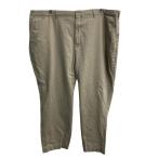 POLO RALPH LAUREN брюки-чинос W50 бежевый Polo Ralph Lauren Zip выше большой размер Polo chino брюки из твила низ 2605-207