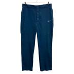 80~90s USA производства Dickies рабочие брюки W38 темно-синий Dickies ta long Zip Zip выше 80~90 годы Work низ 2608-435