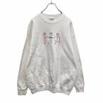 B WEAR тренировочный футболка wi мужской L белый вышивка медсестра retro б/у одежда . America запас a501-5406