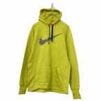 NIKE принт тренировочный Parker M желтый черный bruna iki обратная сторона ворсистый f-ti- карман б/у одежда . America скупка a509-5072