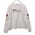 FILA Logo тренировочный футболка L белый бежевый filler б/у одежда . America скупка a601-6310
