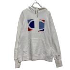 Champion Logo тренировочный Parker L белый голубой красный Champion f-ti- б/у одежда . America скупка a603-5007