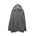 adidas Logo тренировочный Parker M Adidas gray silver вышивка полный Zip карман обратная сторона ворсистый б/у одежда . America скупка a603-6427