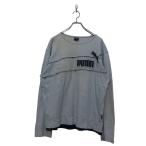 PUMA Logo тренировочный футболка XXL Puma голубой принт большой размер б/у одежда . America скупка a603-6593